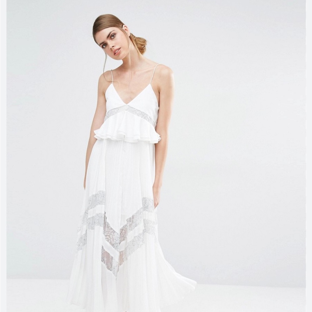 Self Portrait White Lace Dress